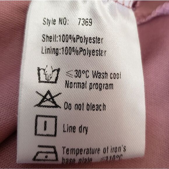 EVER PRETTY 7369 purple orchid spaghetti straps v neck tulle maxi dress 12 - Picture 12 of 13